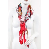 Fashion Square Silky Scarf 07 90x90cm